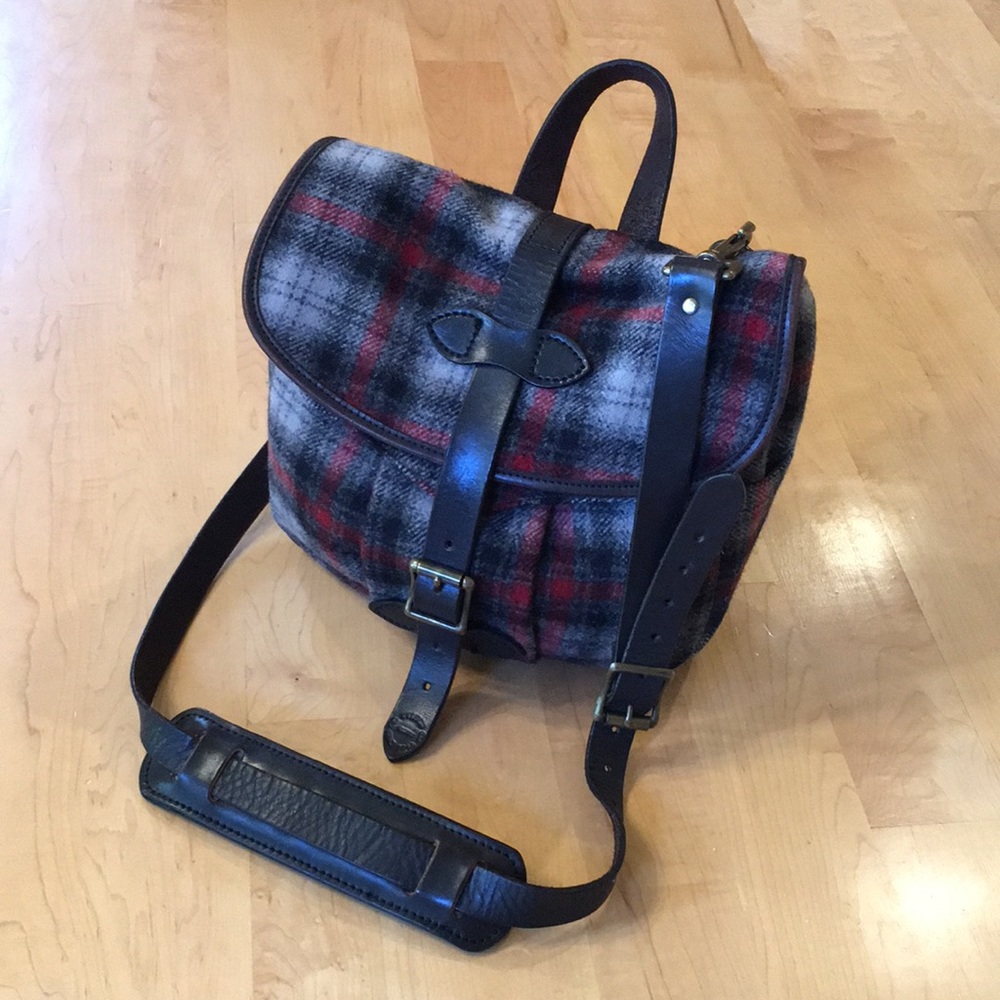 FILSON | Small Feild Bag Tartan Plaid Wool - Picture 4 of 16